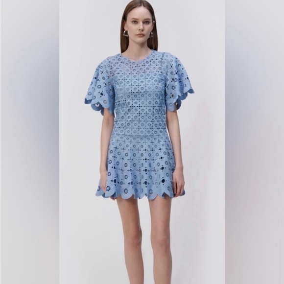 Jonathan Simkhai blue lace mid dress worn once
Since Small a line - Picture 4 of 7